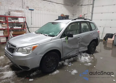 2015 Subaru Forester 2.5I из США, поврежденный, VIN JF2SJABC3FH533538